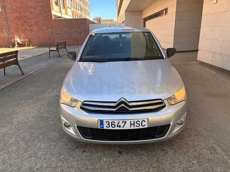 Usado Citroën C-Elysee I Exclusive 92 CV (67 kW) 2013 Gris / plata Berlina