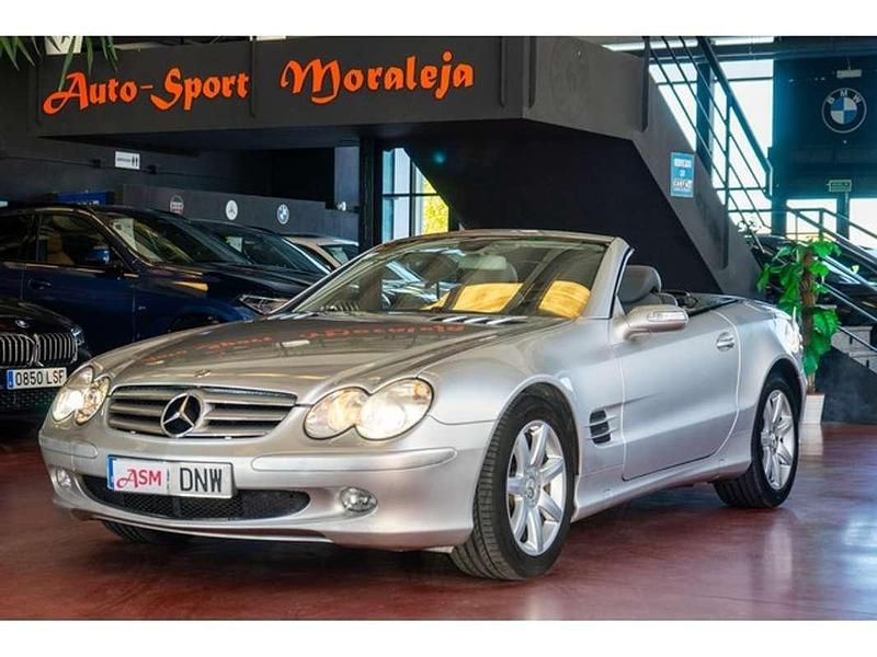 Plateado Usado 2005 Mercedes SL350 Coupe | 19.900 € (Super precio) - Imagen 1/4