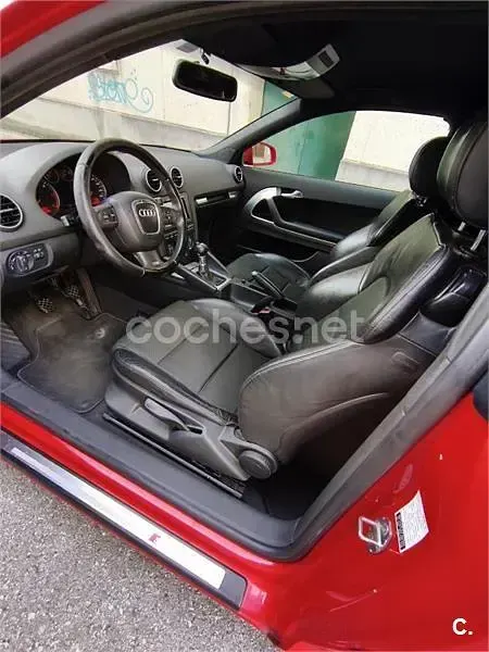 Usado Audi A3 S-Line 140 CV (102 kW) 2008 Rojo Utilitario