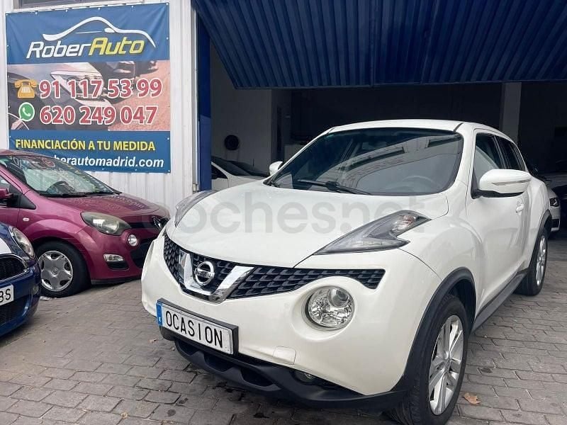 Usado Nissan Juke N-TEC 110 CV (80 kW) 2014 Blanco SUV