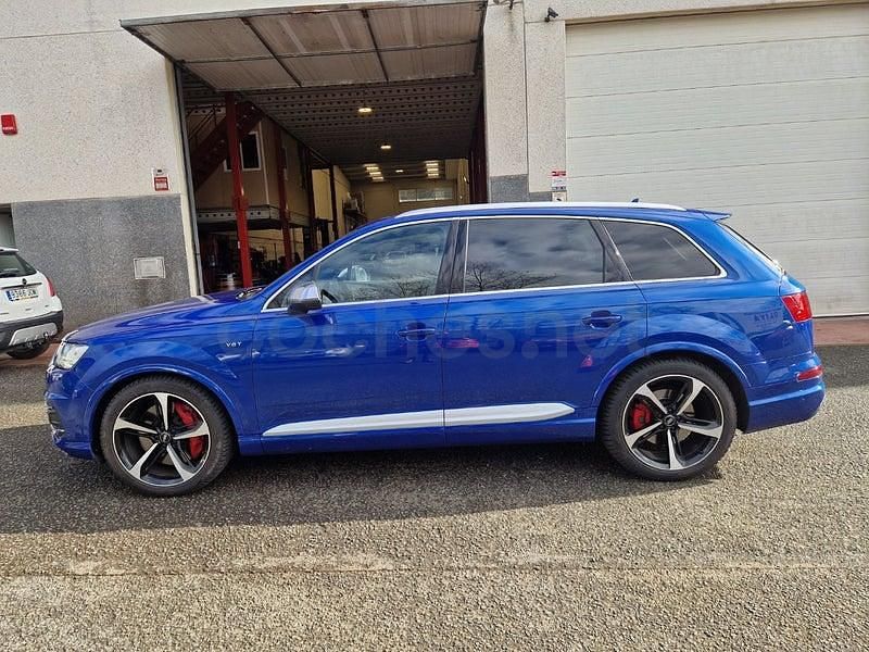Usado Audi SQ7 435 CV (319 kW) 2017 Azul SUV