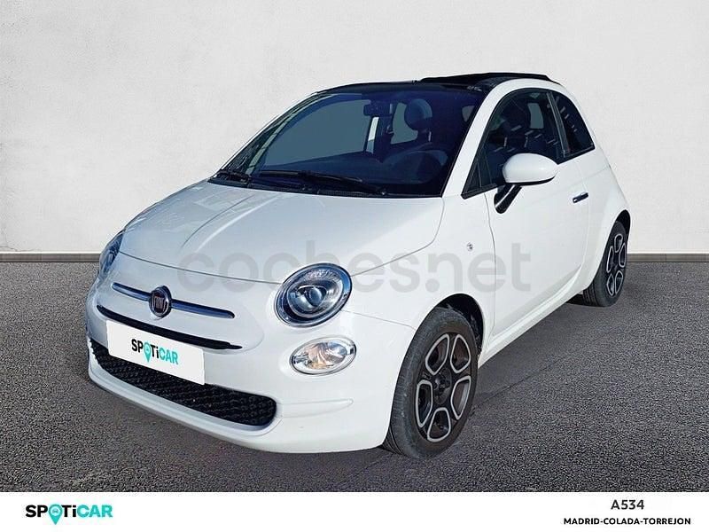 Usado Fiat 500C Club 70 CV (51 kW) 2023 Blanco Descapotable