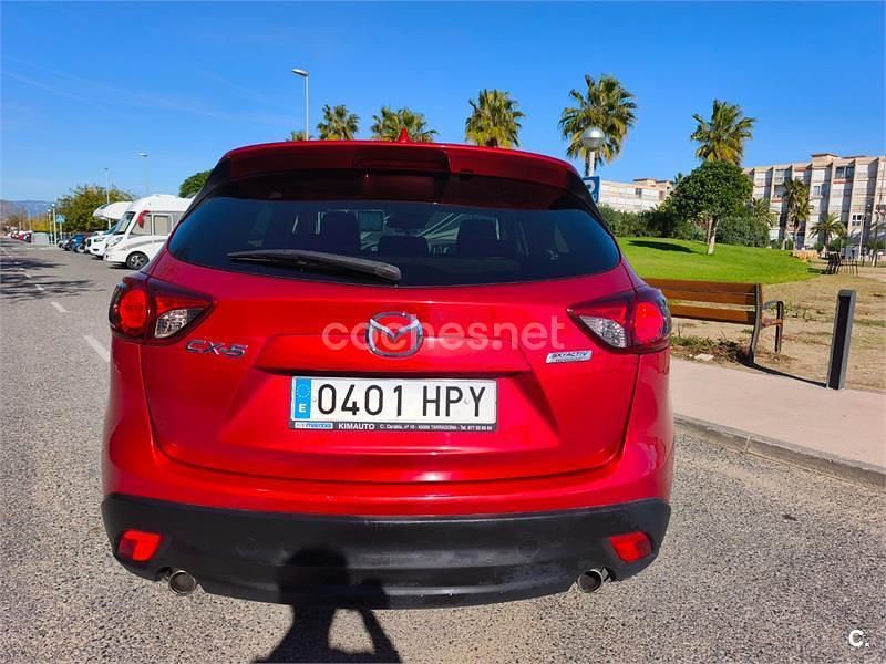 Usado Mazda CX-5 Style 150 CV (110 kW) 2013 Granate SUV