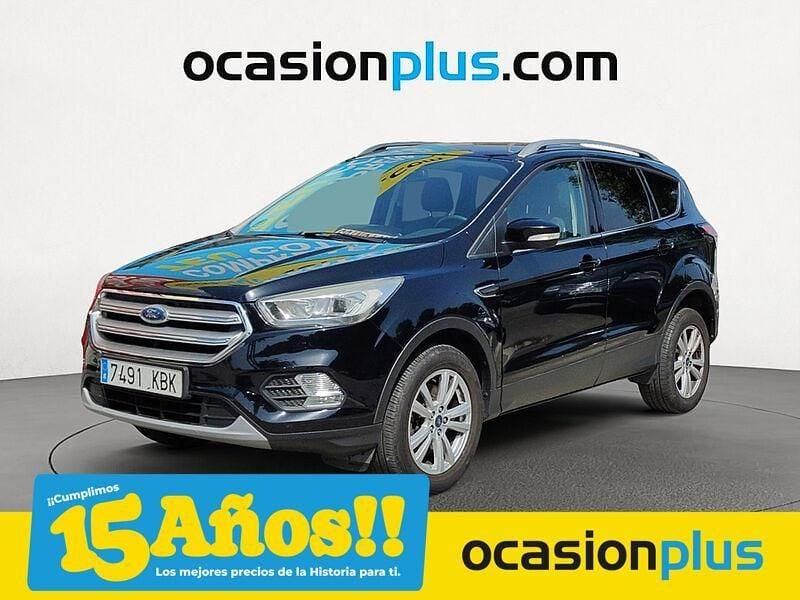 Negro Usado 2017 Ford Kuga Trend SUV | 12.150 € (Buen precio) - Imagen 1/4