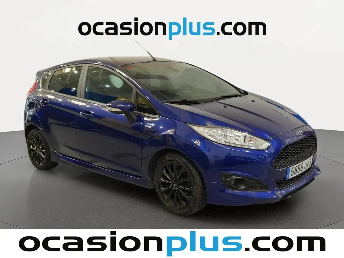 Usado Ford Fiesta ST-Line 120 CV (88 kW) 2016 Azul Utilitario