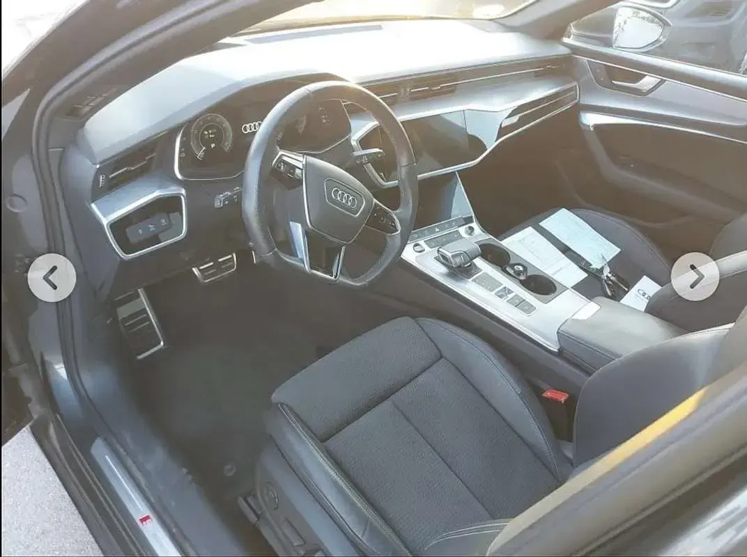 Usado Audi A6 S-Line 299 CV (219 kW) 2022 Gris Familiar