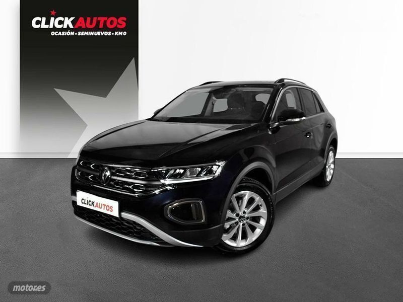 Negro Usado 2023 VW T-Roc Life SUV | 22.550 € (Precio justo) - Imagen 1/4