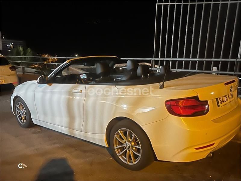 Usado BMW 218 136 CV (100 kW) 2018 Blanco Descapotable