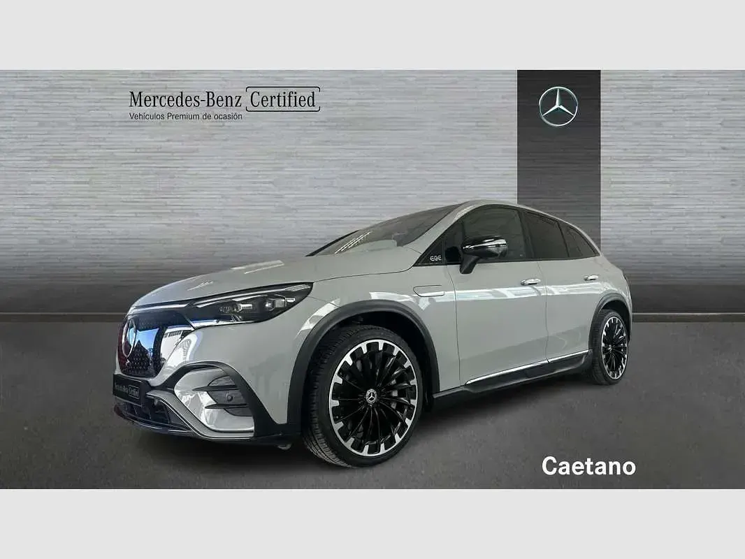 Usado Mercedes EQE500 300 kW (408 CV) 2023 Gris SUV