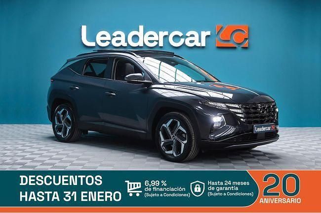 Gris / plata Usado 2021 Hyundai Tucson SUV | 28.900 € (Un poco caro) - Imagen 1/4