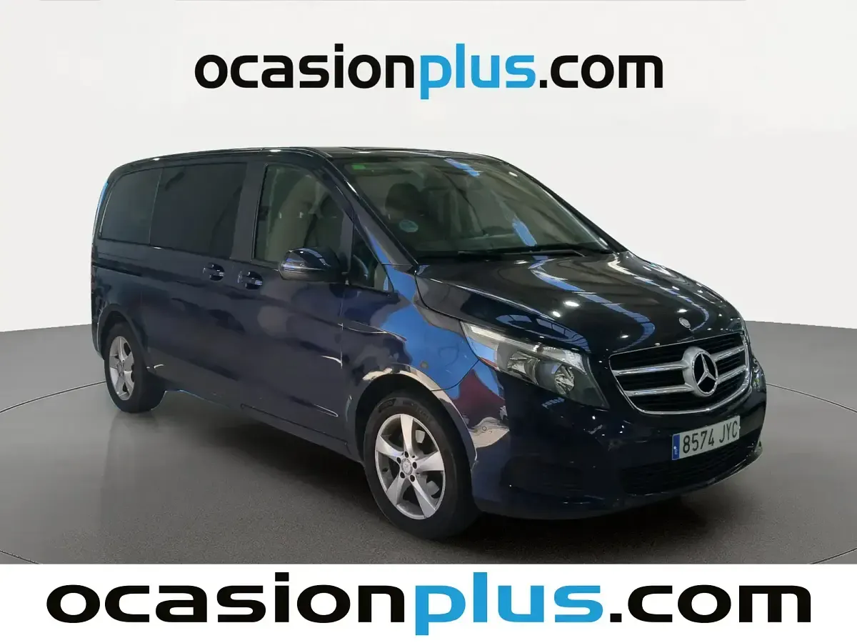 Usado Mercedes V200 136 CV (100 kW) 2017 Azul Monovolumen