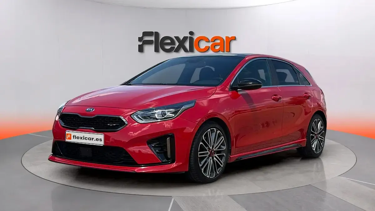Usado Kia Ceed GT GT 204 CV (150 kW) 2020 Rojo Berlina