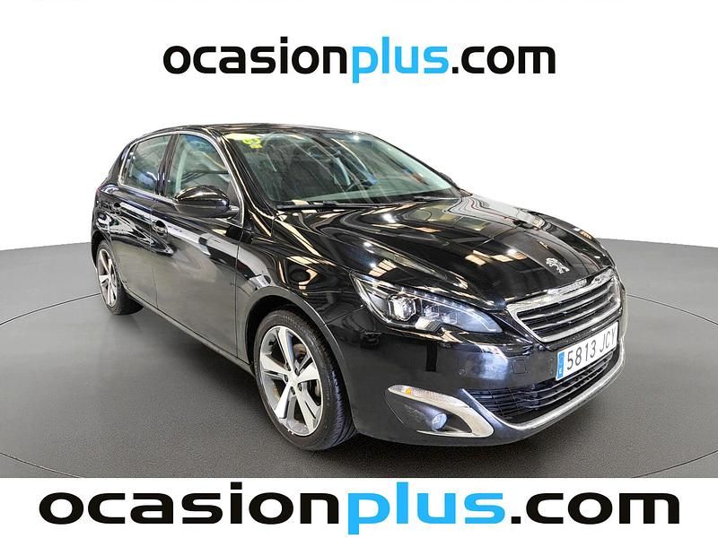 Usado Peugeot 308 Allure 116 CV (85 kW) 2015 Negro Utilitario
