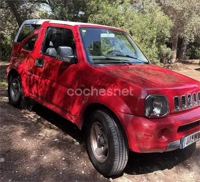 Usado Suzuki Jimny 80 CV (58 kW) 2004 Rojo SUV