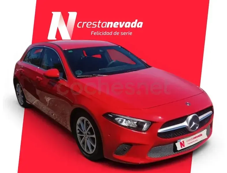 Usado Mercedes A200 150 CV (110 kW) 2019 Rojo Berlina