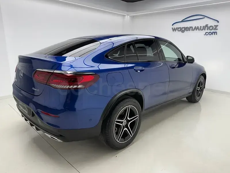 Usado Mercedes GLC200 163 CV (119 kW) 2020 Azul SUV