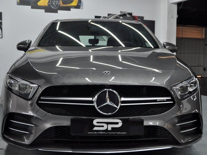 Usado Mercedes A35 AMG 306 CV (225 kW) 2019 Gris / plata Berlina