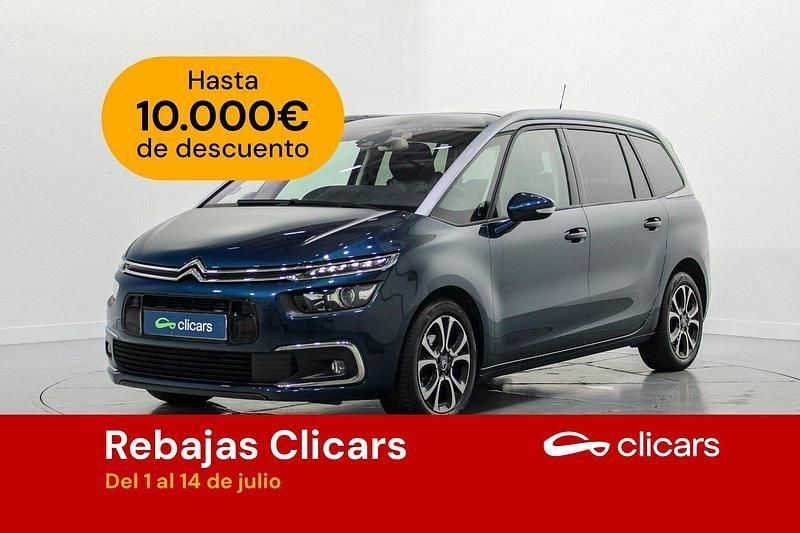 Verde Usado 2019 Citroën C4 SpaceTourer PureTech Monovolumen | 13.990 € (Precio justo) - Imagen 1/4