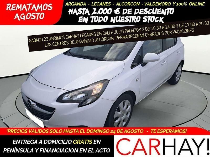 Blanco Usado 2019 Opel Corsa Selective Berlina | 8890 € (Super precio) - Imagen 1/4