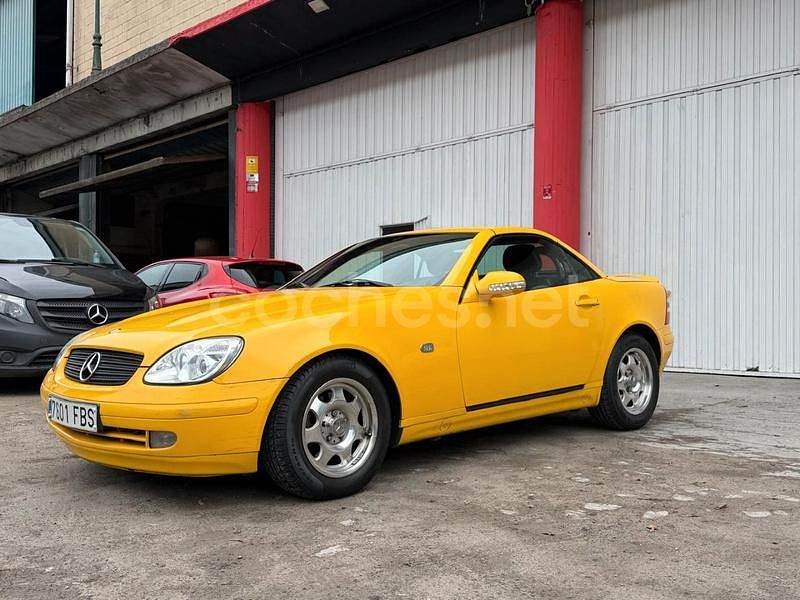 Amarillo Usado 1999 Mercedes SLK200 Descapotable | 7900 € (Caro) - Imagen 1/4