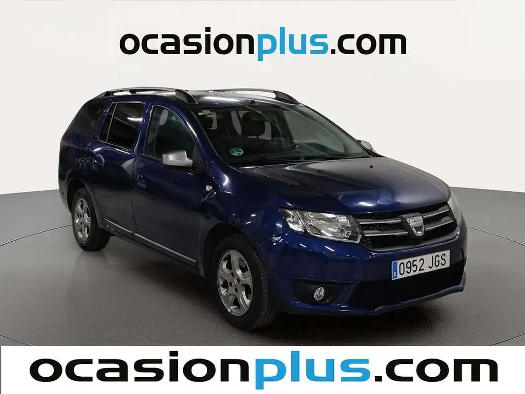 Usado Dacia Logan MCV 90 CV (66 kW) 2015 Azul Familiar