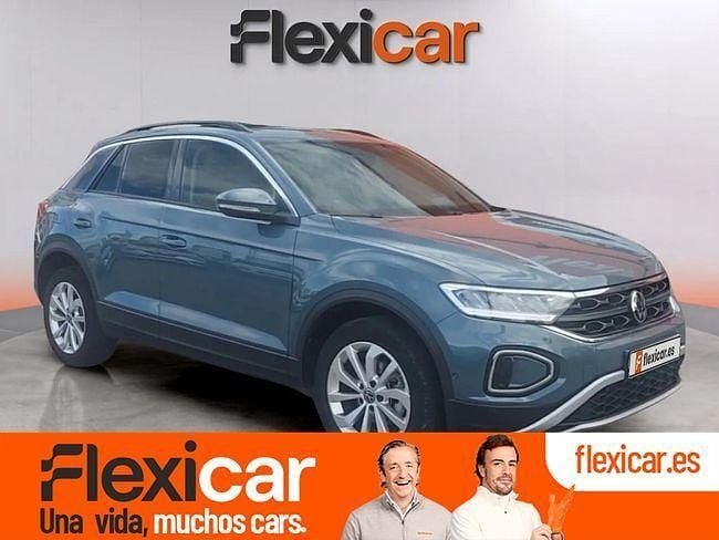 Azul Usado 2023 VW T-Roc Life SUV | 22.990 € (Precio justo) - Imagen 1/4