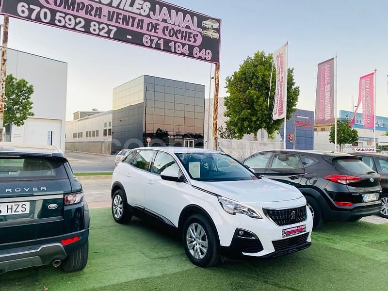 Blanco Usado 2020 Peugeot 3008 Active SUV | 16.499 € (Un poco caro) - Imagen 1/4