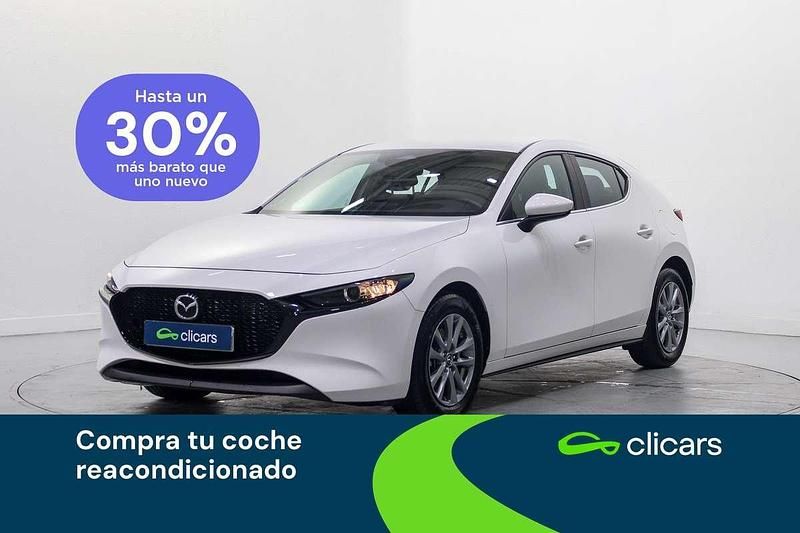 Usado Mazda 3 Prime-Line 140 CV (102 kW) 2025 Blanco Utilitario