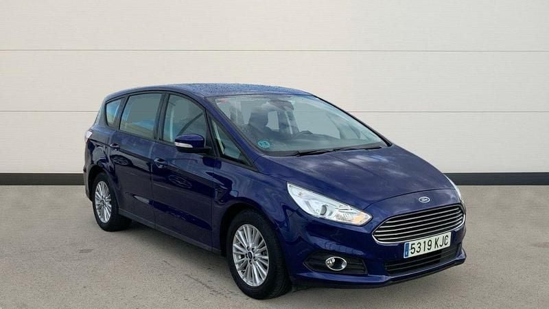 Azul Usado 2018 Ford S-MAX Trend Monovolumen | 18.500 € (Precio justo) - Imagen 1/4