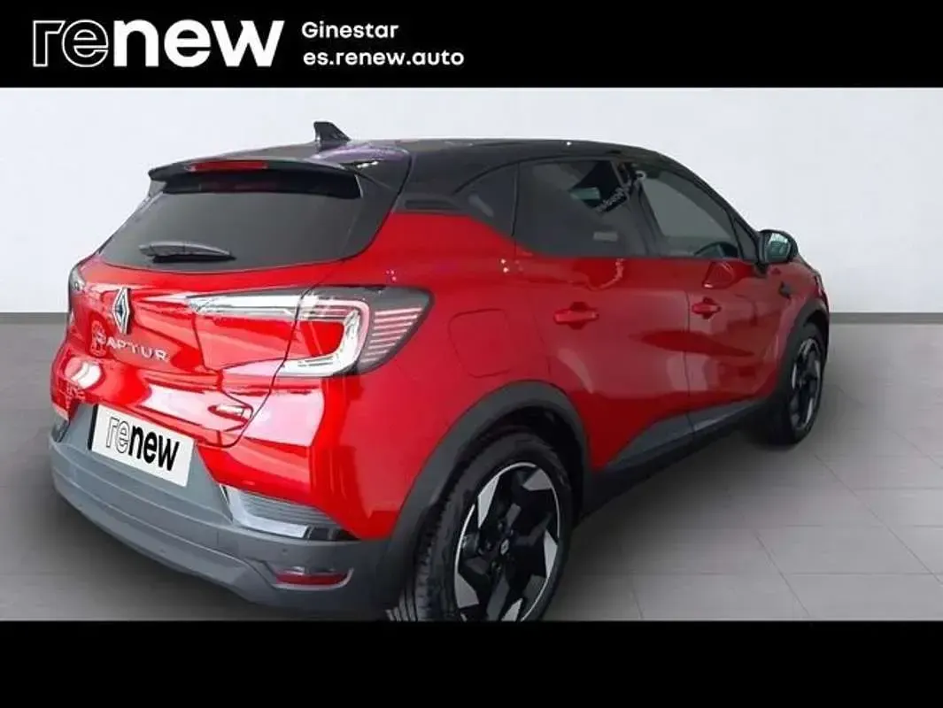 Usado Renault Captur Techno 145 CV (106 kW) 2025 Rojo SUV