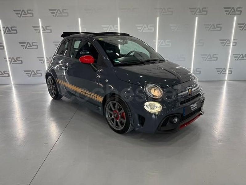 Usado Fiat 500 Abarth 145 CV (106 kW) 2017 Gris / plata Descapotable