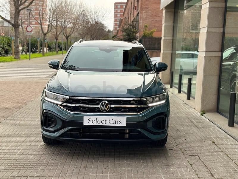 Usado VW T-Roc R-line 150 CV (110 kW) 2023 Azul SUV