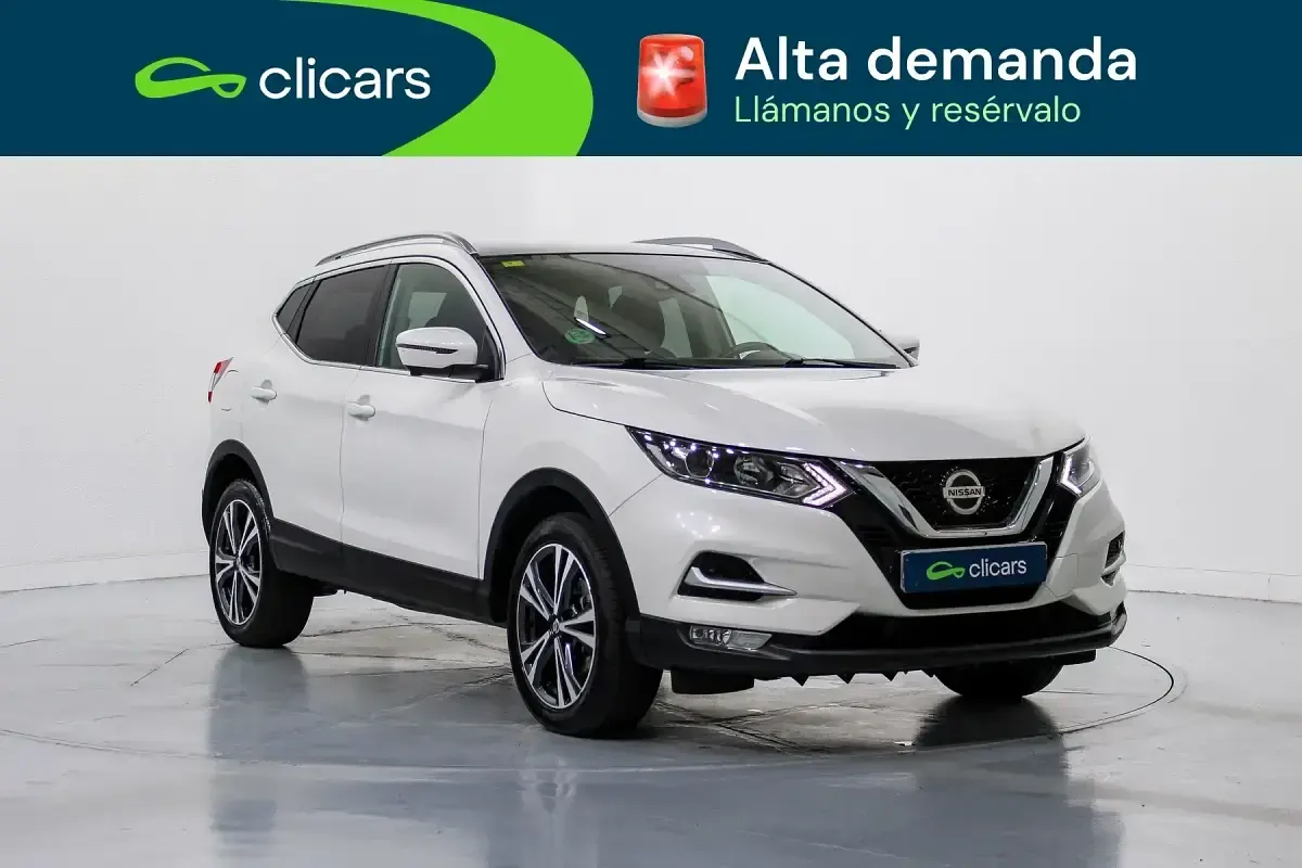 Usado Nissan Qashqai N-Connecta 115 CV (84 kW) 2018 Blanco SUV