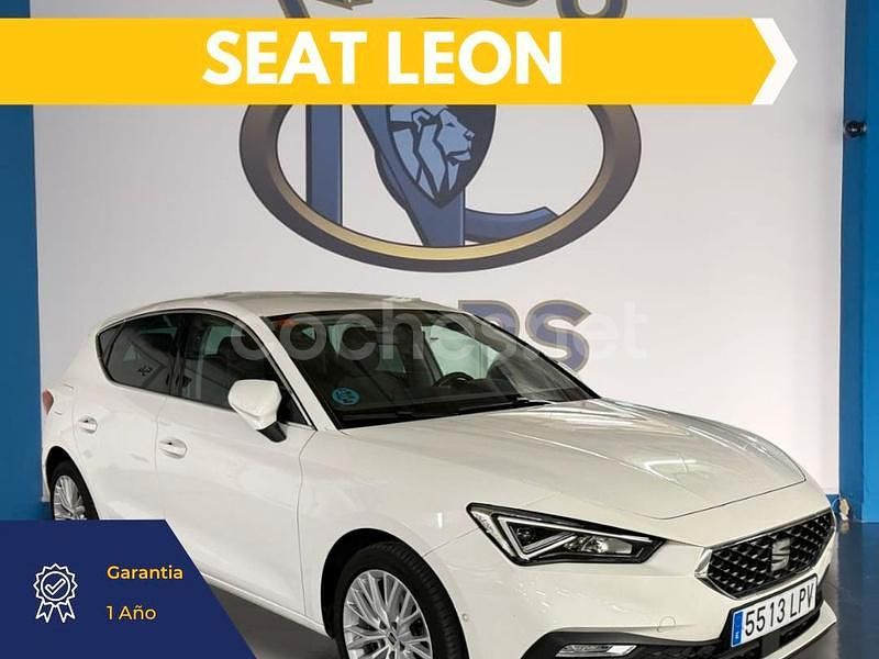 Blanco Usado 2021 Seat Leon XCELLENCE Berlina | 14.900 € (Super precio) - Imagen 1/4