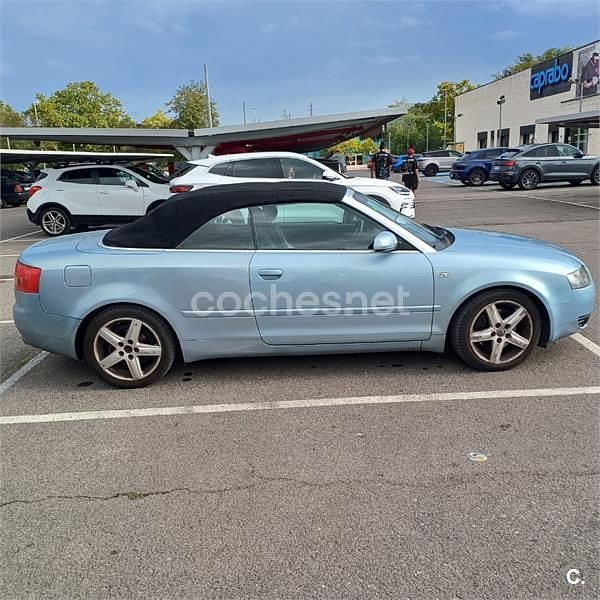Usado Audi A4 Cabriolet 163 CV (119 kW) 2005 Azul Descapotable