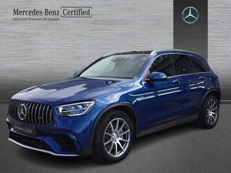 Usado Mercedes GLC63 AMG AMG 476 CV (350 kW) 2022 Azul SUV