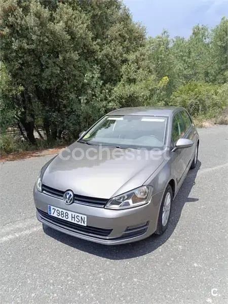 Usado VW Golf VII Edition 105 CV (77 kW) 2013 Gris / plata Berlina