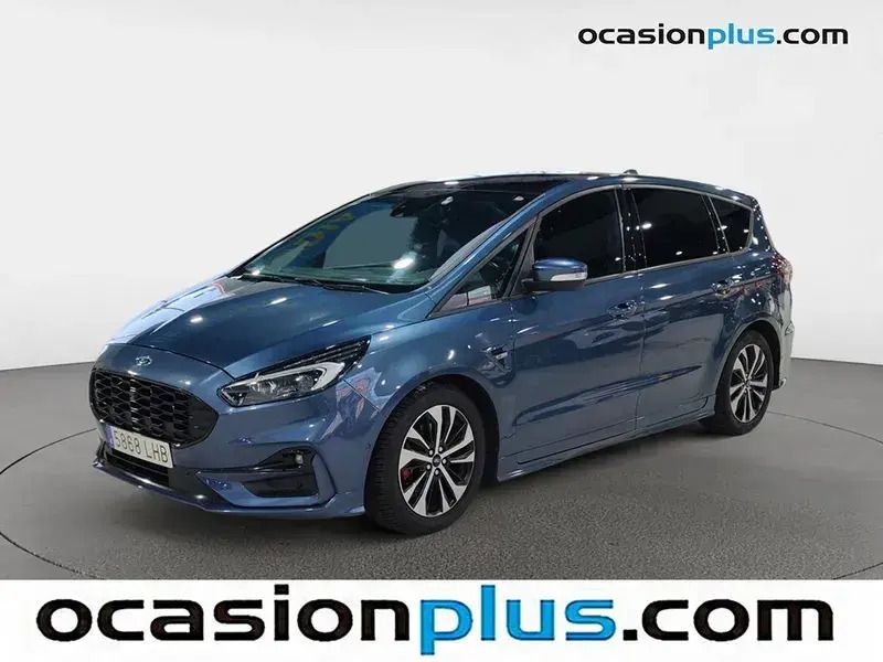 Azul Usado 2020 Ford S-MAX ST-Line Monovolumen | 23.819 € (Buen precio) - Imagen 1/4
