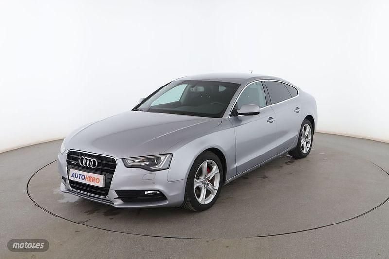 Usado Audi A5 190 CV (139 kW) 2015 Gris Coupe
