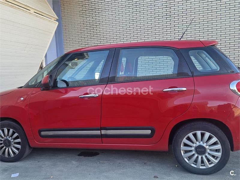 Rojo Usado 2014 Fiat 500L Pop Star Monovolumen | 7500 € (Precio justo) - Imagen 1/4