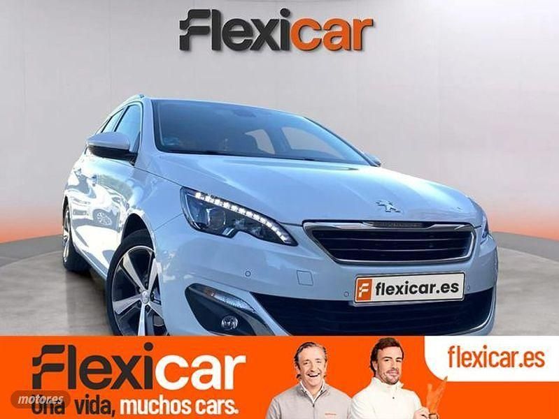 Blanco Usado 2017 Peugeot 308 SW Allure Familiar | 9750 € - Imagen 1/4