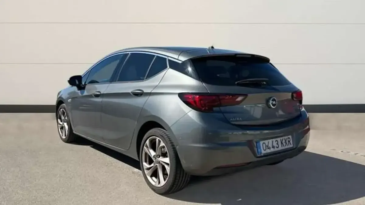 Brugt Opel Astra Dynamic 125 HK (91 kW) 2019 Grå Hatchback