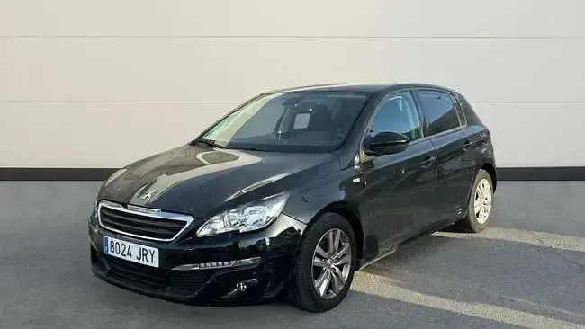Usado Peugeot 308 Active 100 CV (73 kW) 2016 Negro Utilitario