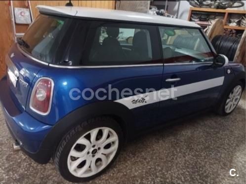 Usado Mini Cooper 120 CV (88 kW) 2008 Azul Utilitario