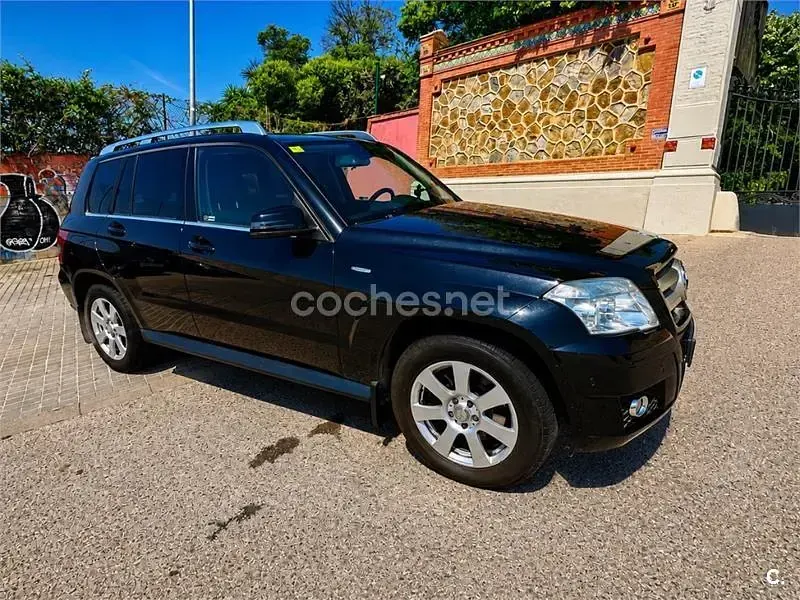 Usado Mercedes GLK220 170 CV (125 kW) 2009 Negro SUV