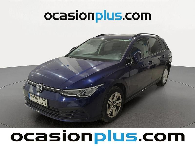 Usado VW Golf Life 115 CV (84 kW) 2021 Azul Familiar
