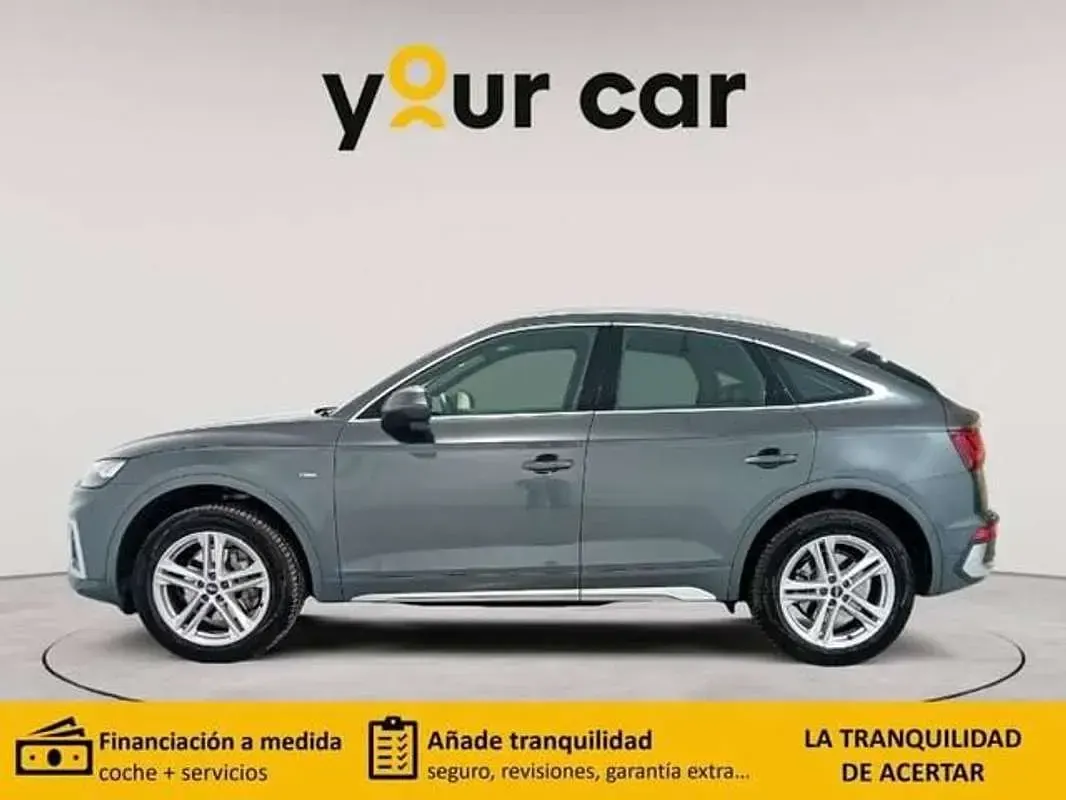 Usado Audi Q5 Sportback S-Line 204 CV (150 kW) 2021 Gris SUV