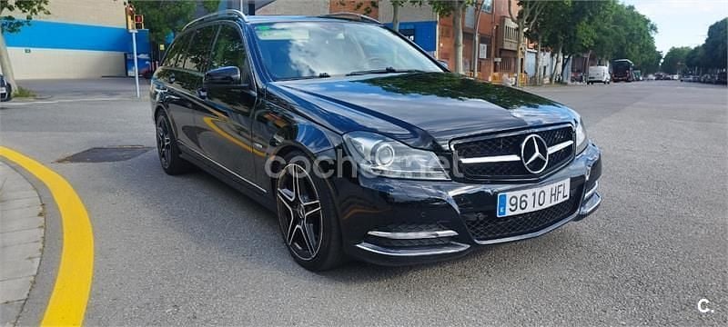 Negro Usado 2011 Mercedes C350 Elegance Familiar | 16.500 € (Buen precio) - Imagen 1/4
