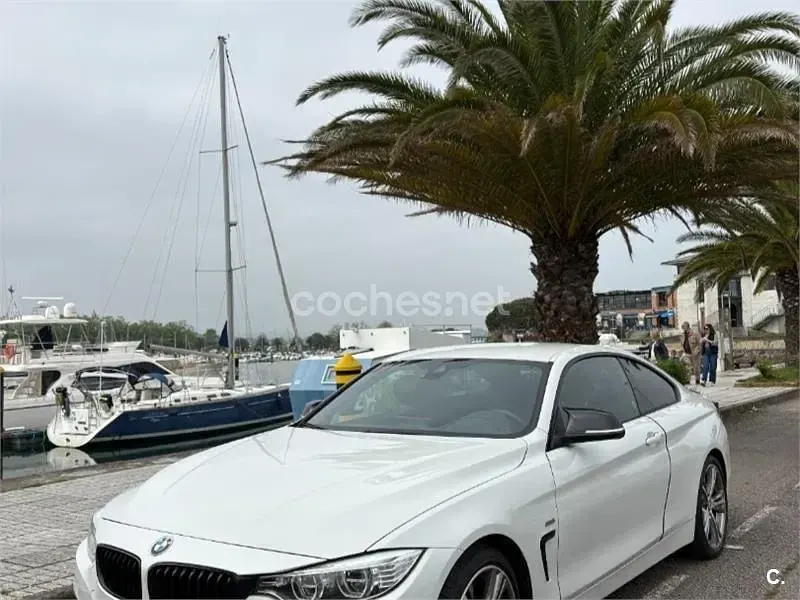 Usado BMW 420 Coupé Sport Line 184 CV (135 kW) 2017 Blanco Coupe