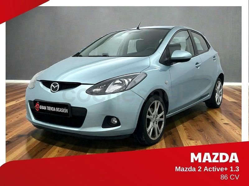 Käytetty Mazda 2 Active 86 HP (63 kW) 2007 Sininen Viistoperä